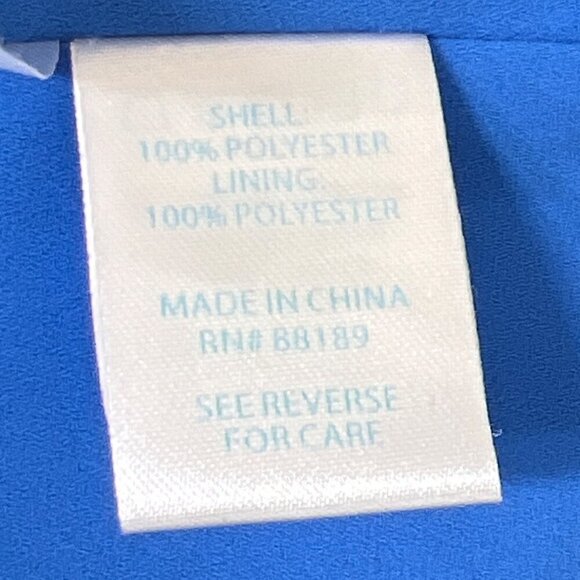 LILLY PULITZER Dusk Tank Top Bennett Blue Sz XS  #002081 - Picture 6 of 7